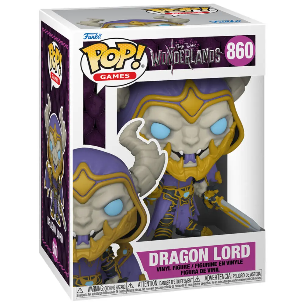 Funko POP figura Wonderland Tiny Tinas Dragon Lord termékfotó