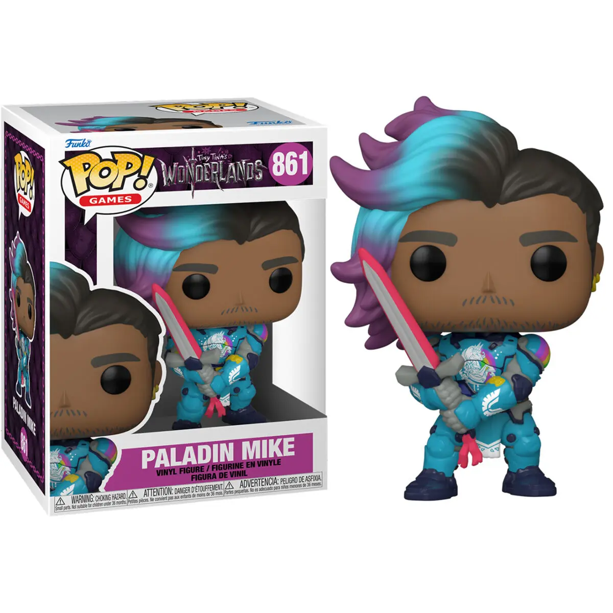 Funko POP figura Wonderland Tiny Tinas Paladin Mike termékfotó