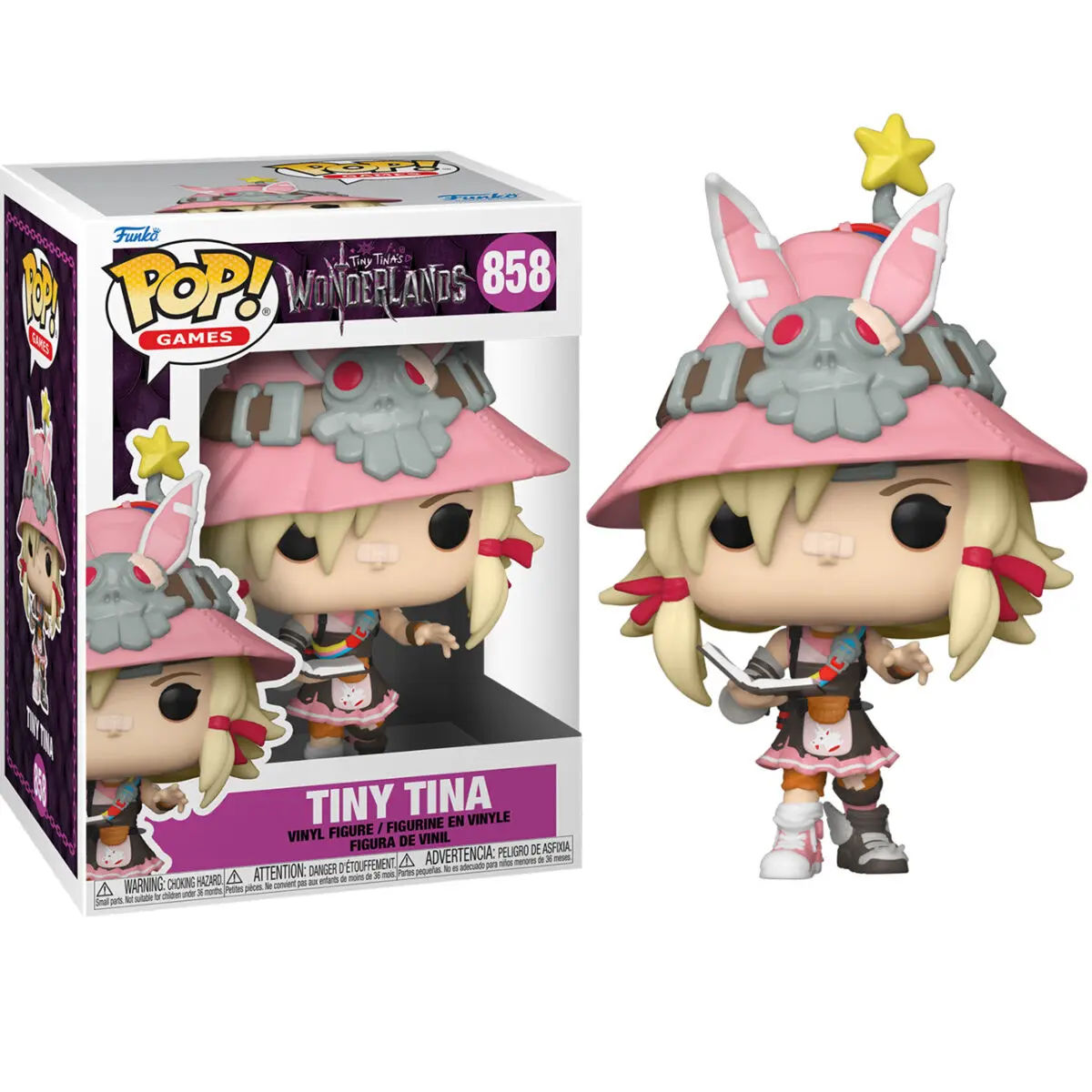 Funko POP figura Wonderlands Tiny Tinas Tiny Tina termékfotó