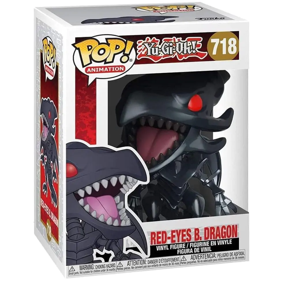 Funko POP figura Yu-Gi-Oh Red-Eyes fekete Dragon termékfotó