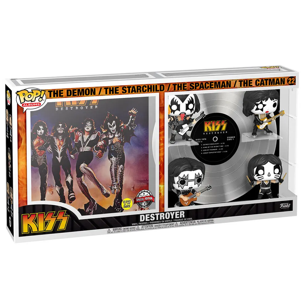 POP figurák Album Deluxe KISS Destroyer Exkluzív termékfotó