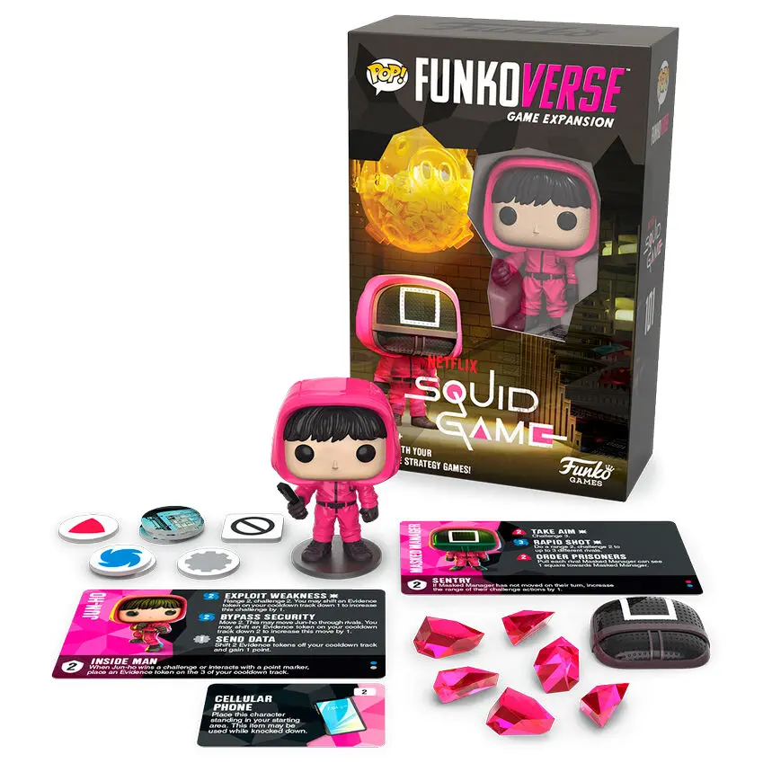 Funko POP Funkoverse Squid Game angol nyelvű társasjáték termékfotó