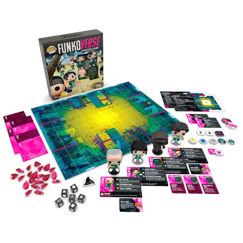 Funko POP Funkoverse Squid Game angol nyelvű társasjáték termékfotó