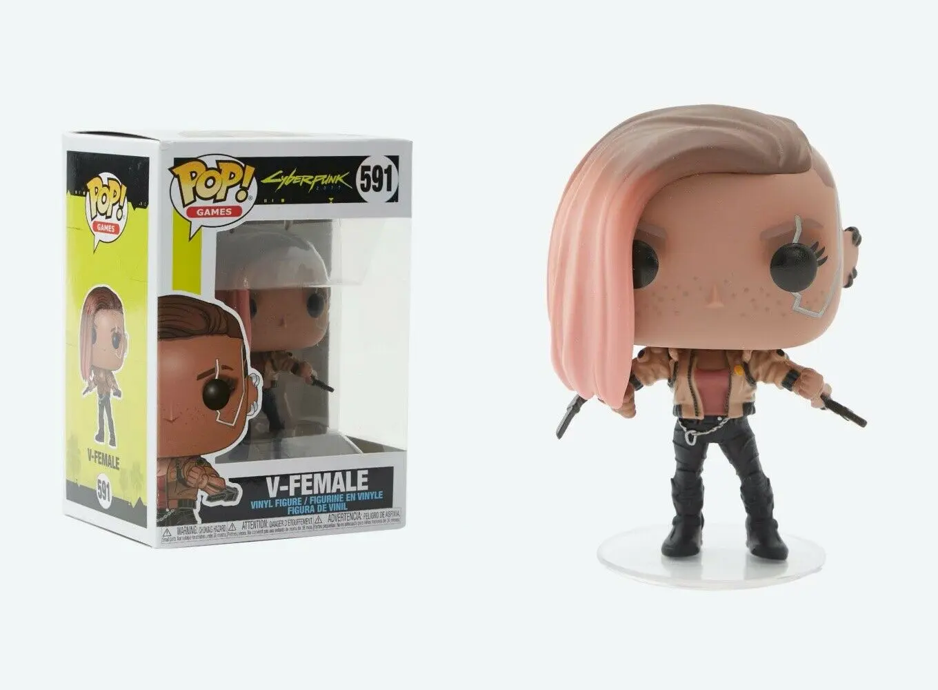 POP Games: Cyberpunk 2077 - V-Female figura termékfotó