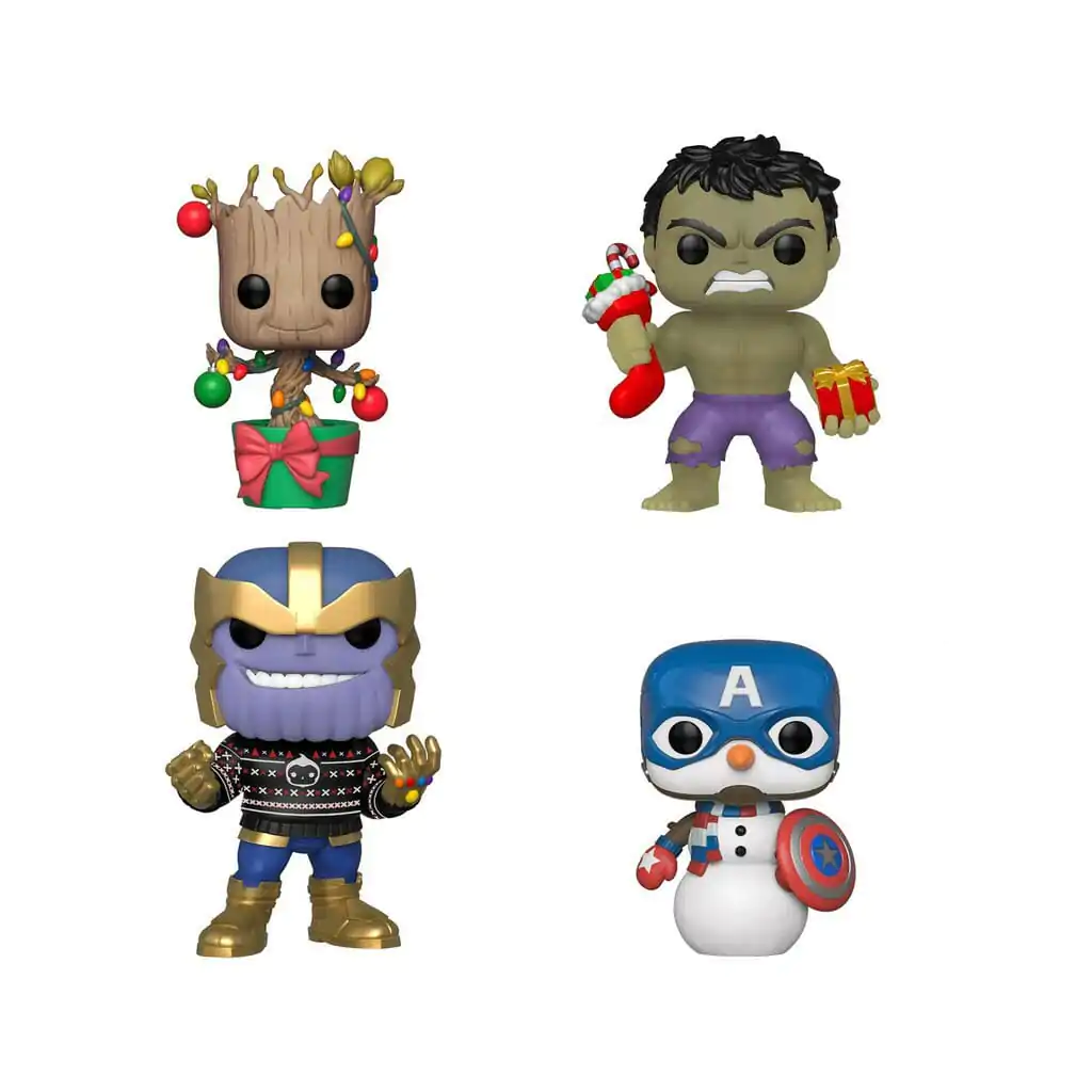 Pop! Marvel Holiday 4 db-os figura csomag termékfotó
