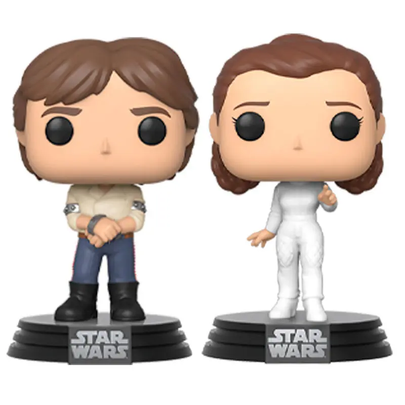 POP pack 2 figura Star Wars Han &amp; Leia termékfotó