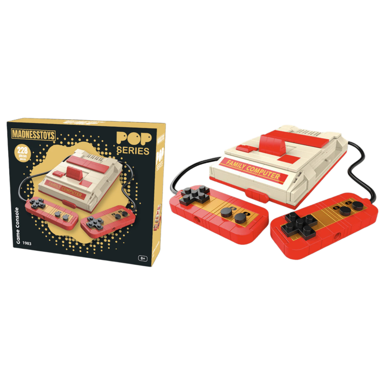POP Series építőkészlet 1983 Video Game Console 228 db termékfotó