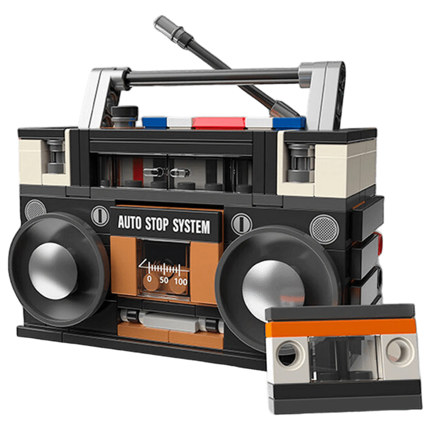 Pop Series építőkészlet 1988 Boombox Radio 168 db termékfotó