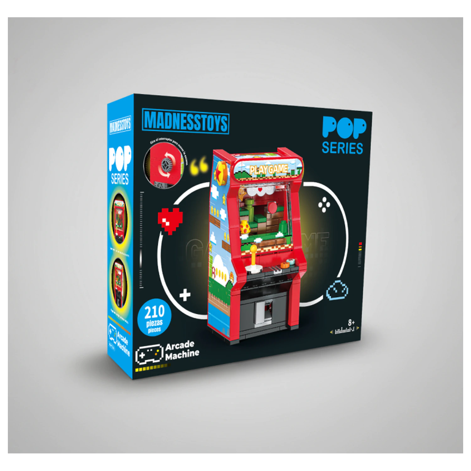 POP Series építőkészlet Arcade Machine 210 db-os termékfotó