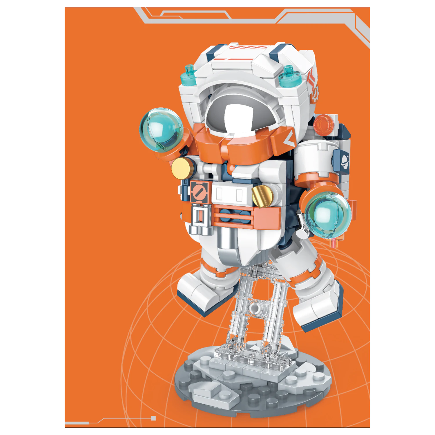 POP Series Interstellar Astronaut építőkészlet 302 db-os termékfotó