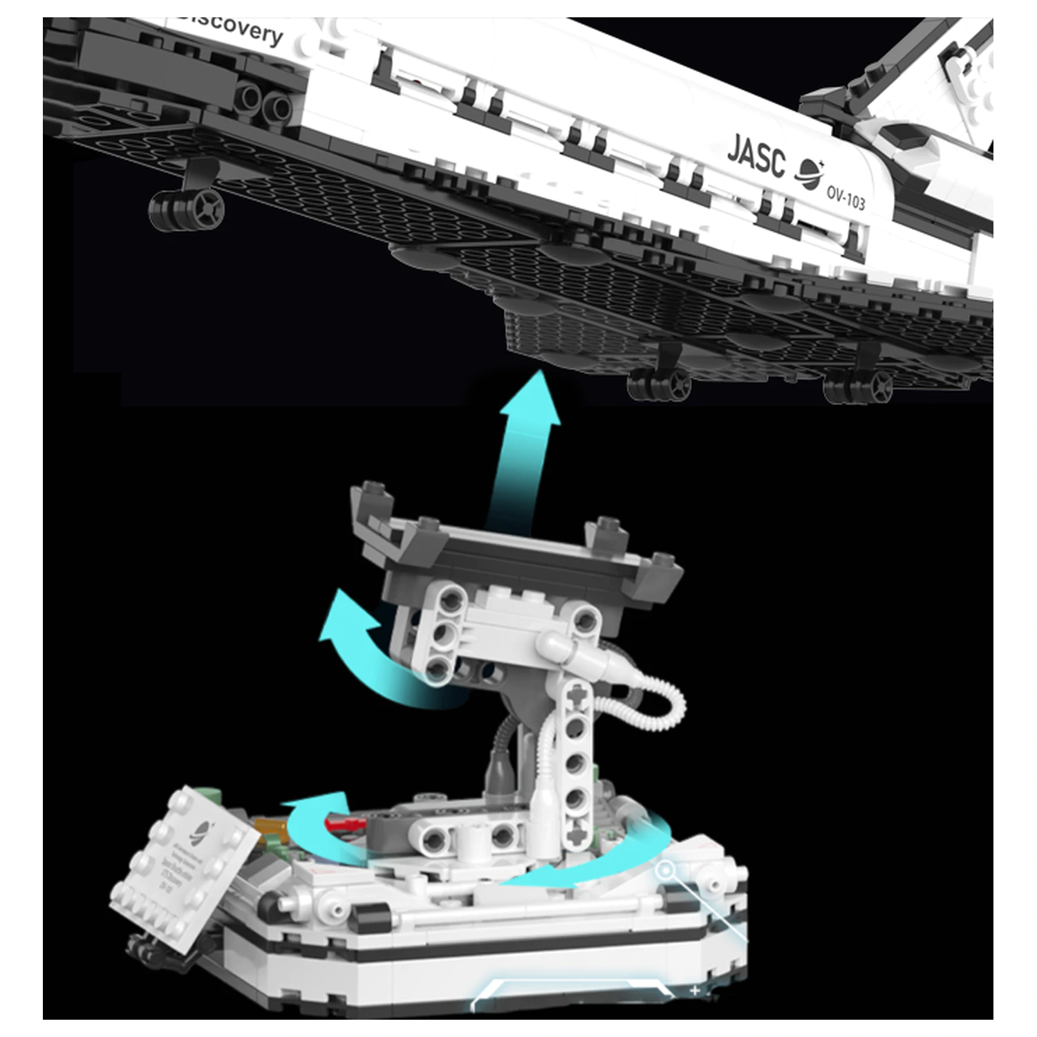POP SERIES Space Shuttle 950 db-os építőkészlet  termékfotó