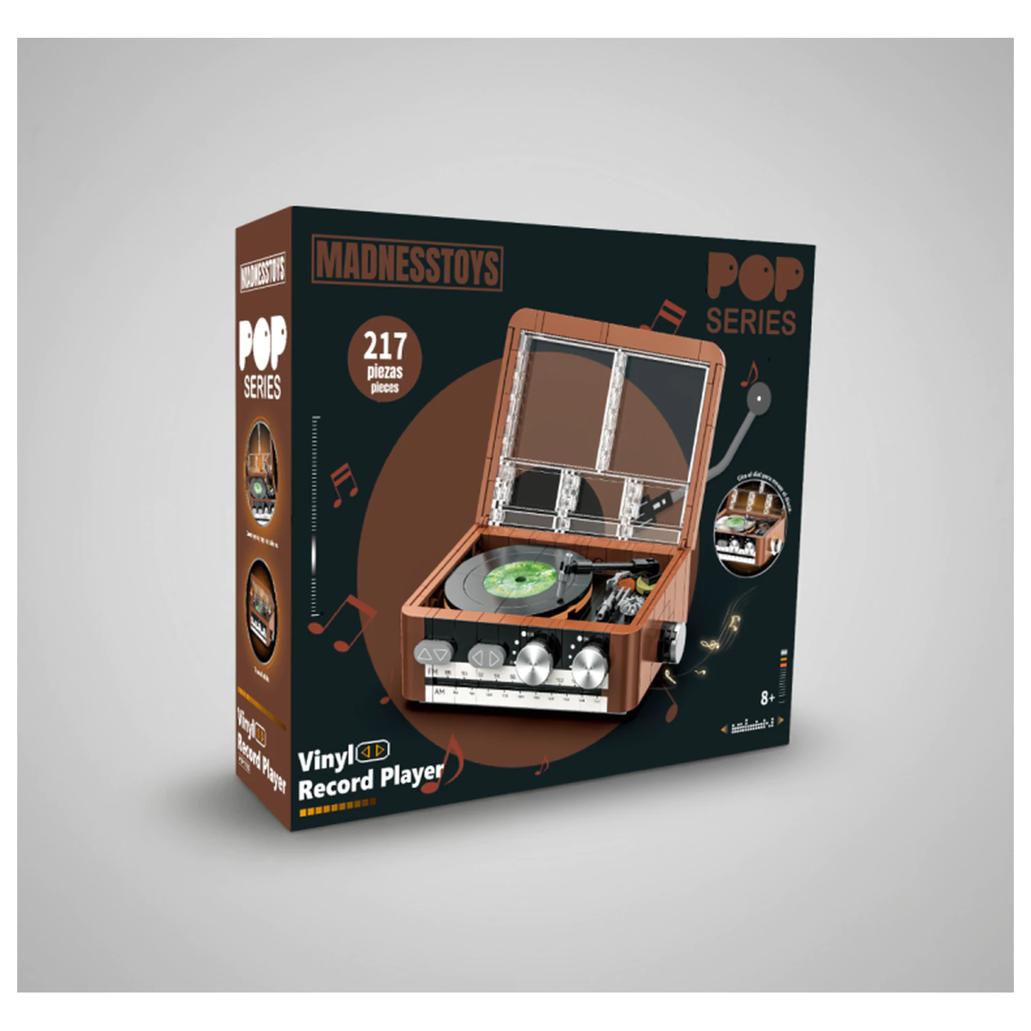 POP! Series Vinyl Record Player építőkészlet 217 db-os termékfotó