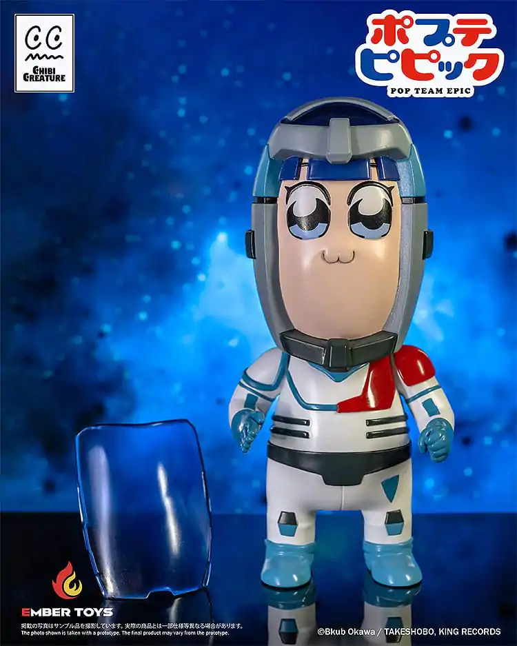 Pop Team Epic 2 db-os Vinyl figura csomag Chibi Creature Popuko & Pipimi Spacesuit Ver. termékfotó
