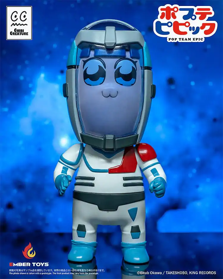 Pop Team Epic 2 db-os Vinyl figura csomag Chibi Creature Popuko & Pipimi Spacesuit Ver. termékfotó