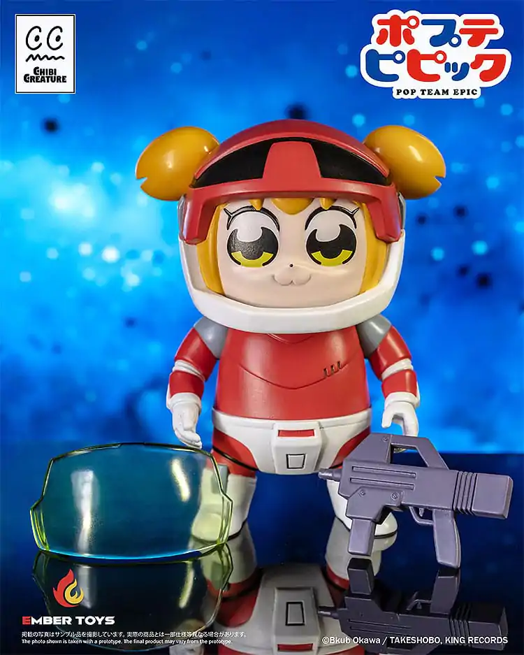 Pop Team Epic 2 db-os Vinyl figura csomag Chibi Creature Popuko & Pipimi Spacesuit Ver. termékfotó