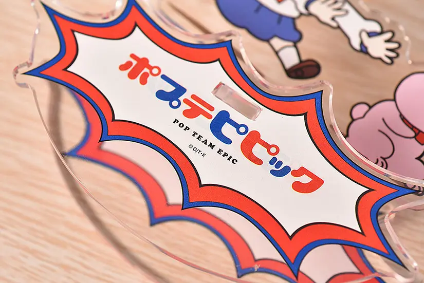 Pop Team Epic GoodSmile Anyaent Rocking Popuko &amp; Rabbit állvány figura 10 cm termékfotó