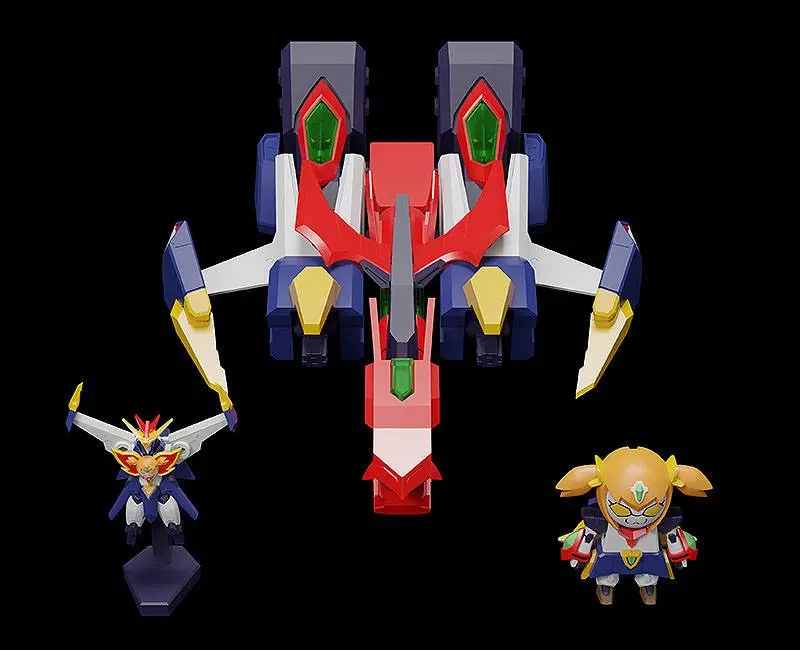 Pop Team Epic Season 2 Moderoid Biggus McHugeGuy Combination Great Bari Bari Team Epic Műanyag modell készlet 17 cm termékfotó