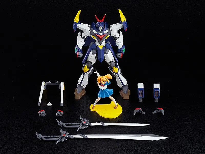 Pop Team Epic Season 2 Moderoid Biggus McHugeGuy Combination Great Bari Bari Team Epic Műanyag modell készlet 17 cm termékfotó