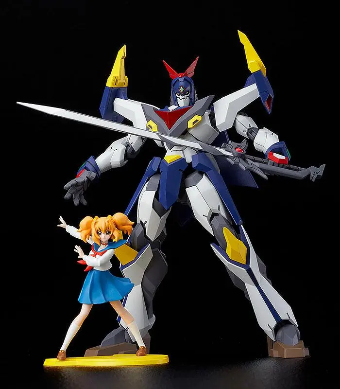Pop Team Epic Season 2 Moderoid Biggus McHugeGuy Combination Great Bari Bari Team Epic Műanyag modell készlet 17 cm termékfotó