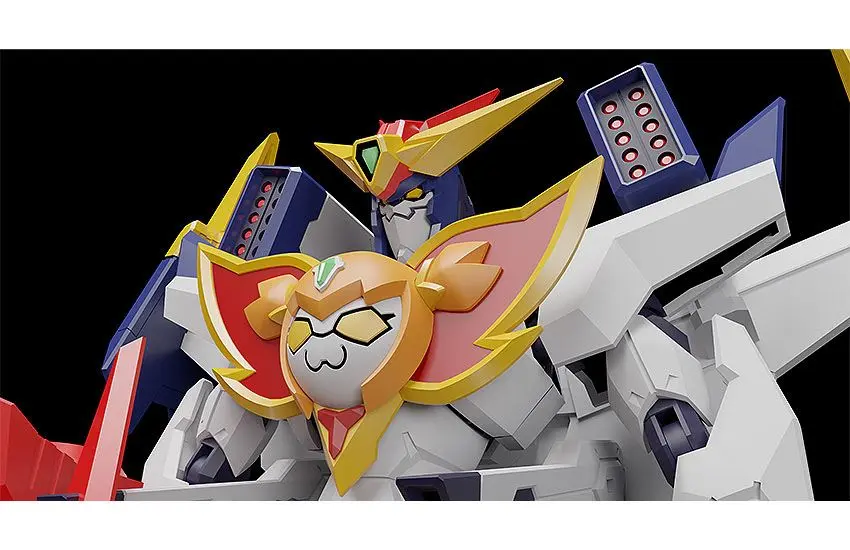Pop Team Epic Season 2 Moderoid Biggus McHugeGuy Combination Great Bari Bari Team Epic Műanyag modell készlet 17 cm termékfotó