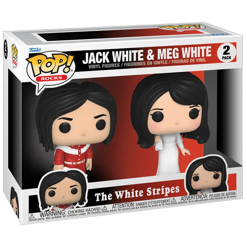 POP The White Srtipes Jack White and Meg White 2db-os figura csomag termékfotó