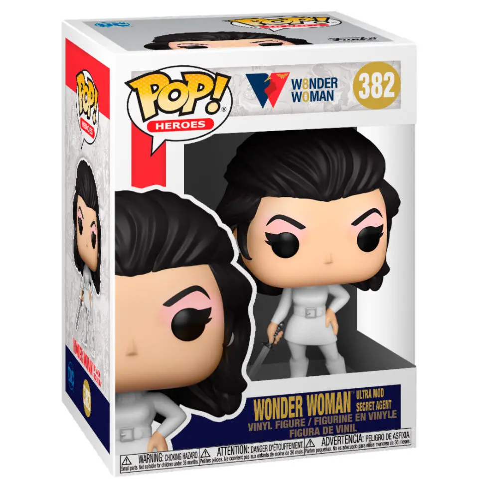 POP WW80th Wonder Woman Ultra Mod Secret Agent figura termékfotó