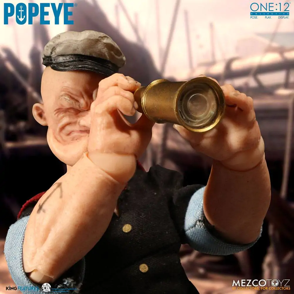 Popeye 1/12 Popeye akciófigura 14 cm termékfotó