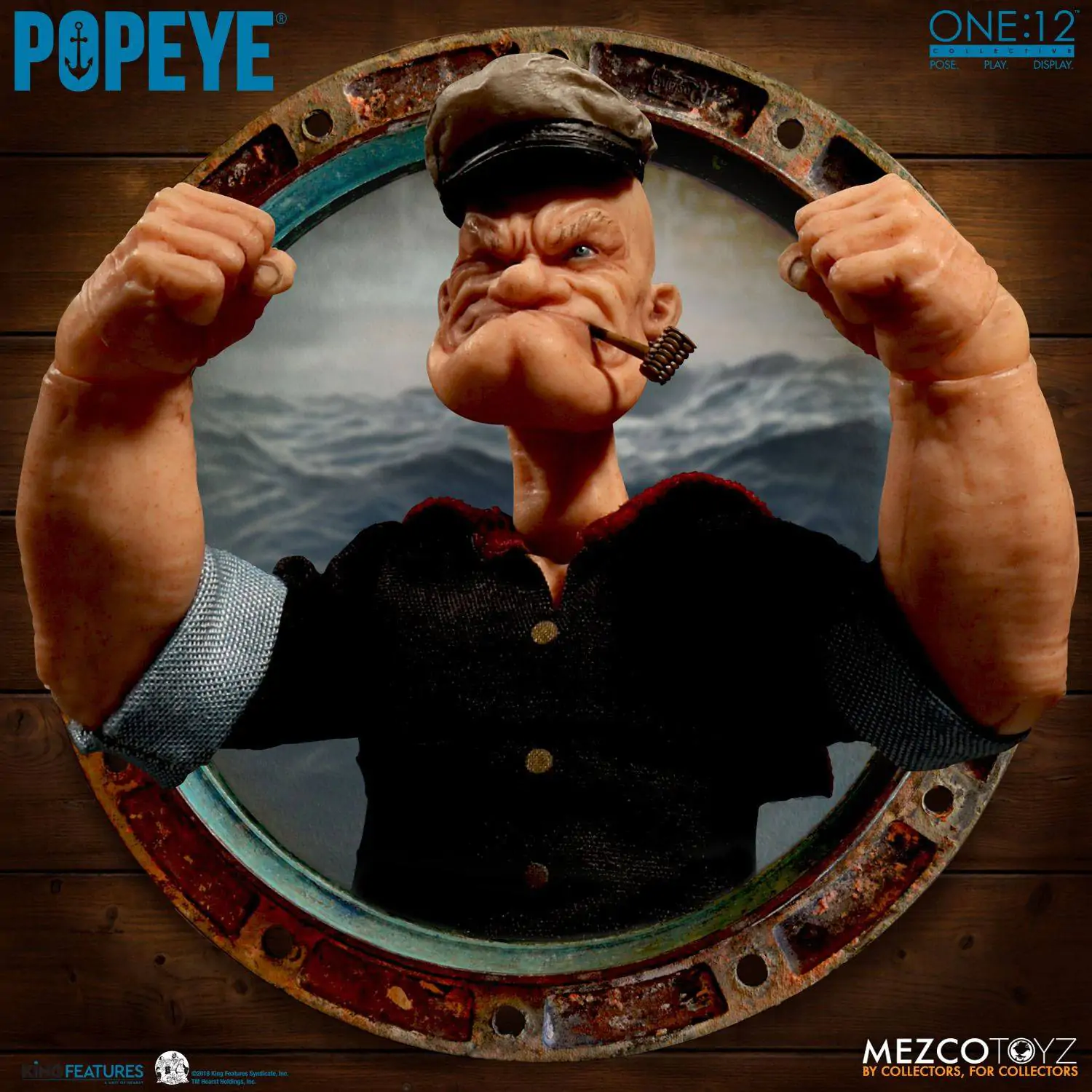 Popeye 1/12 Popeye akciófigura 14 cm termékfotó