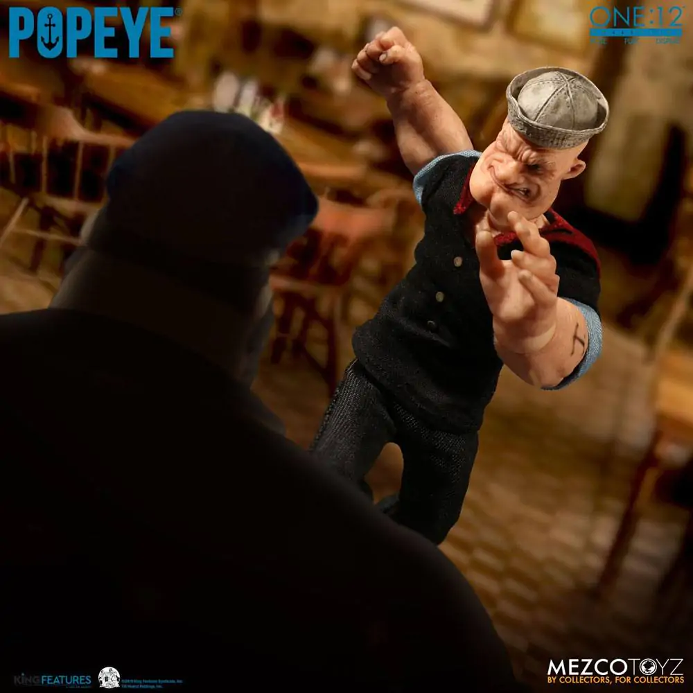 Popeye 1/12 Popeye akciófigura 14 cm termékfotó