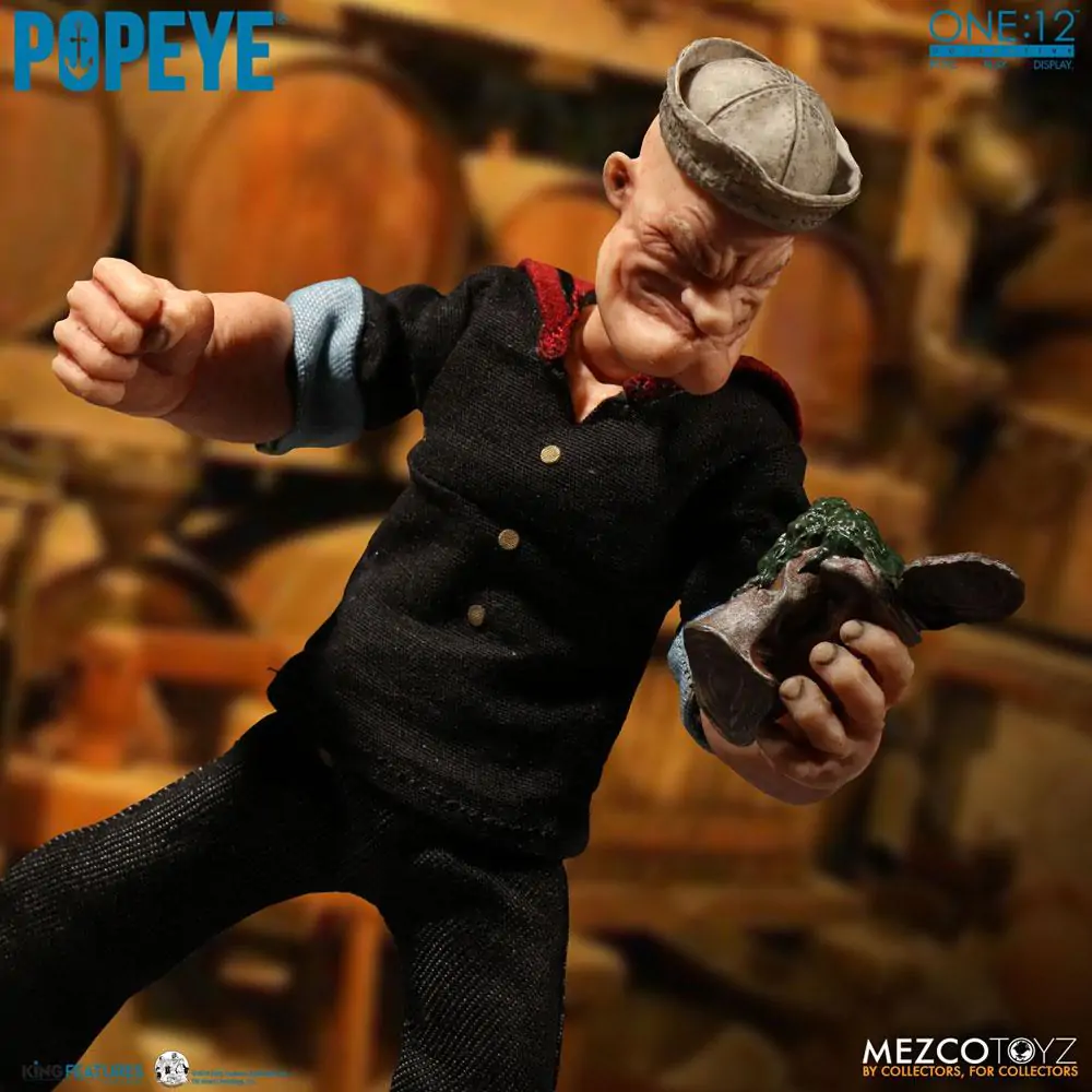 Popeye 1/12 Popeye akciófigura 14 cm termékfotó