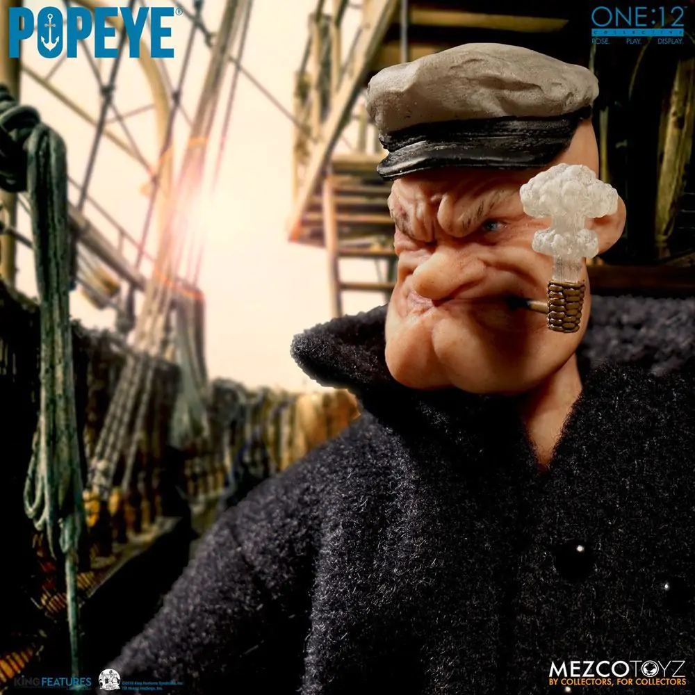 Popeye 1/12 Popeye akciófigura 14 cm termékfotó