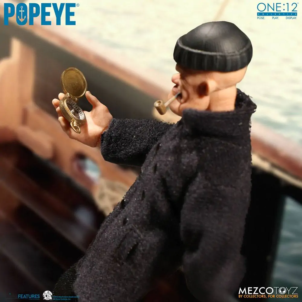 Popeye 1/12 Popeye akciófigura 14 cm termékfotó