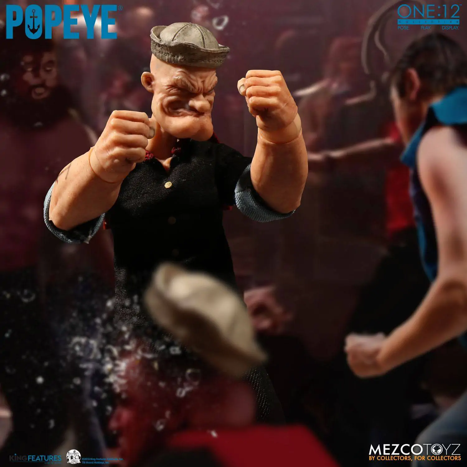 Popeye 1/12 Popeye akciófigura 14 cm termékfotó