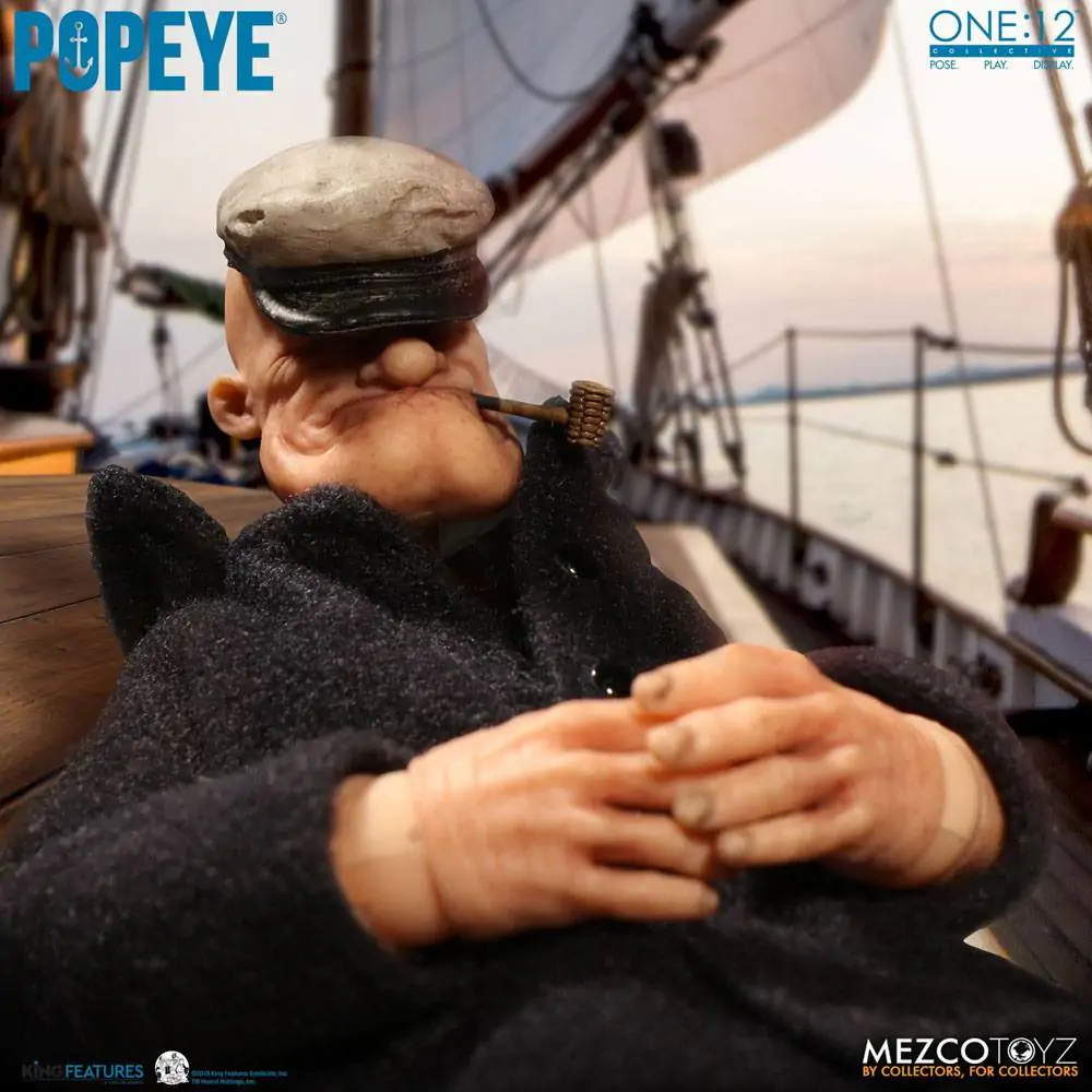 Popeye 1/12 Popeye akciófigura 14 cm termékfotó