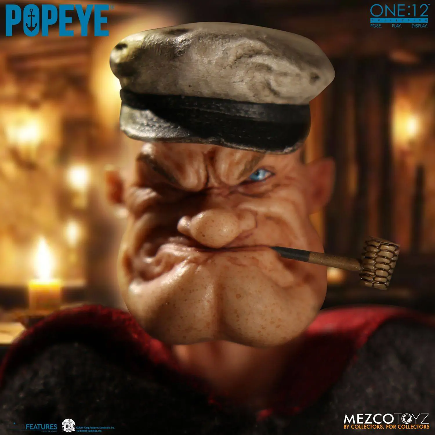 Popeye 1/12 Popeye akciófigura 14 cm termékfotó