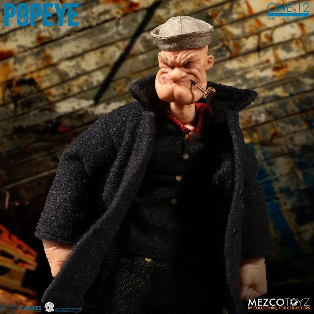 Popeye 1/12 Popeye akciófigura 14 cm termékfotó