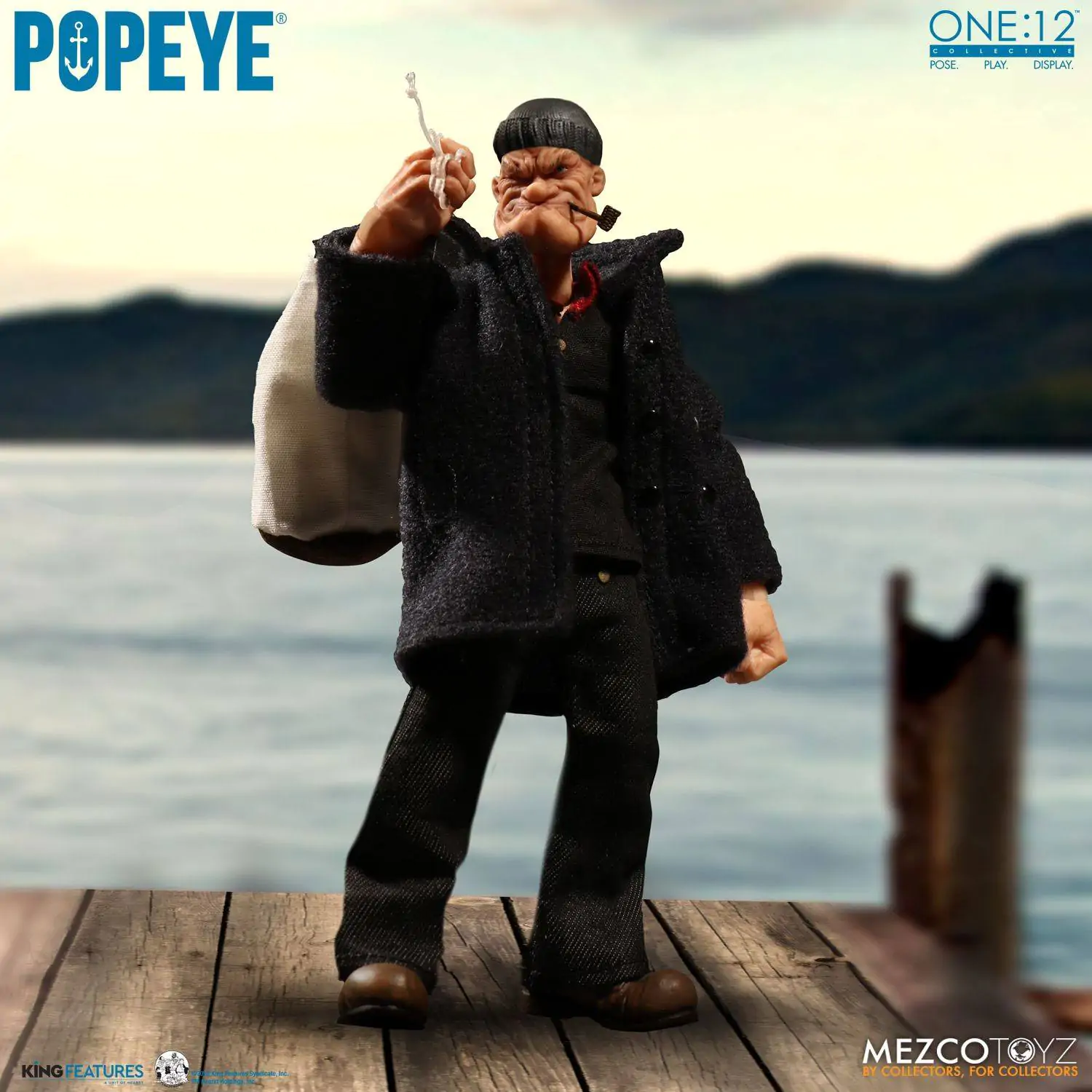Popeye 1/12 Popeye akciófigura 14 cm termékfotó
