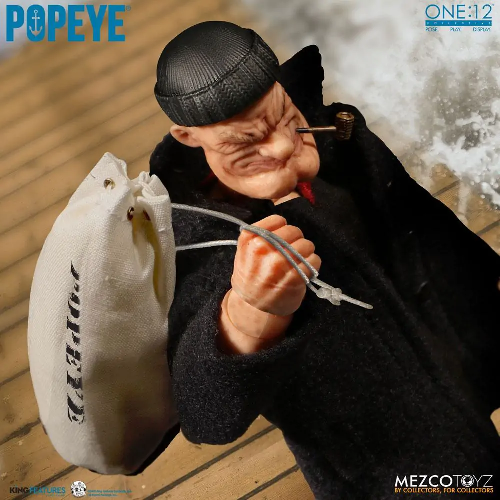 Popeye 1/12 Popeye akciófigura 14 cm termékfotó