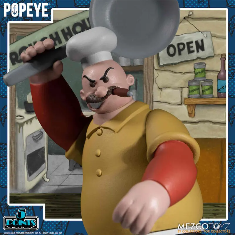 Popeye 4db-os figura csomag 10cm termékfotó