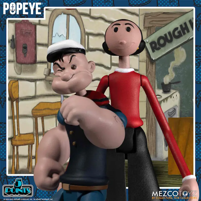 Popeye 4db-os figura csomag 10cm termékfotó