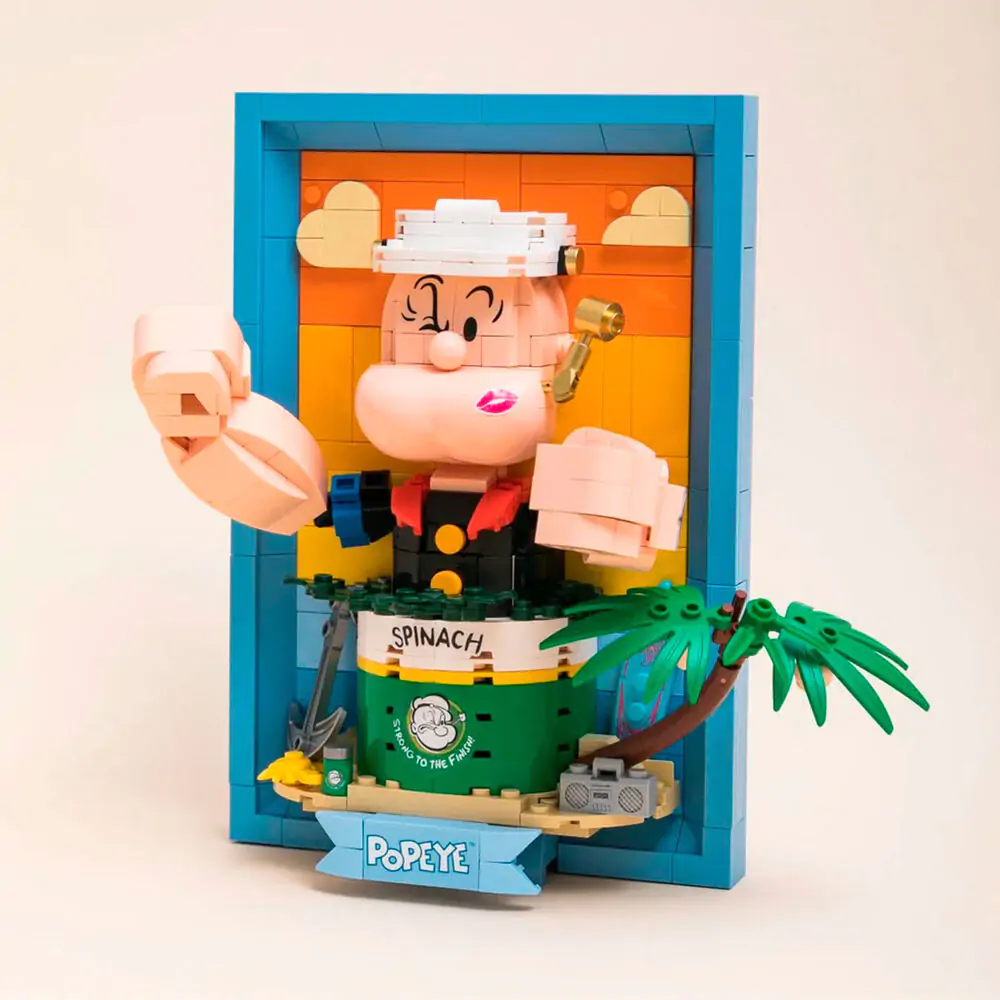 Popeye építőkészlet 416db-os termékfotó