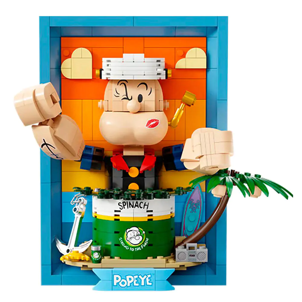 Popeye építőkészlet 416db-os termékfotó