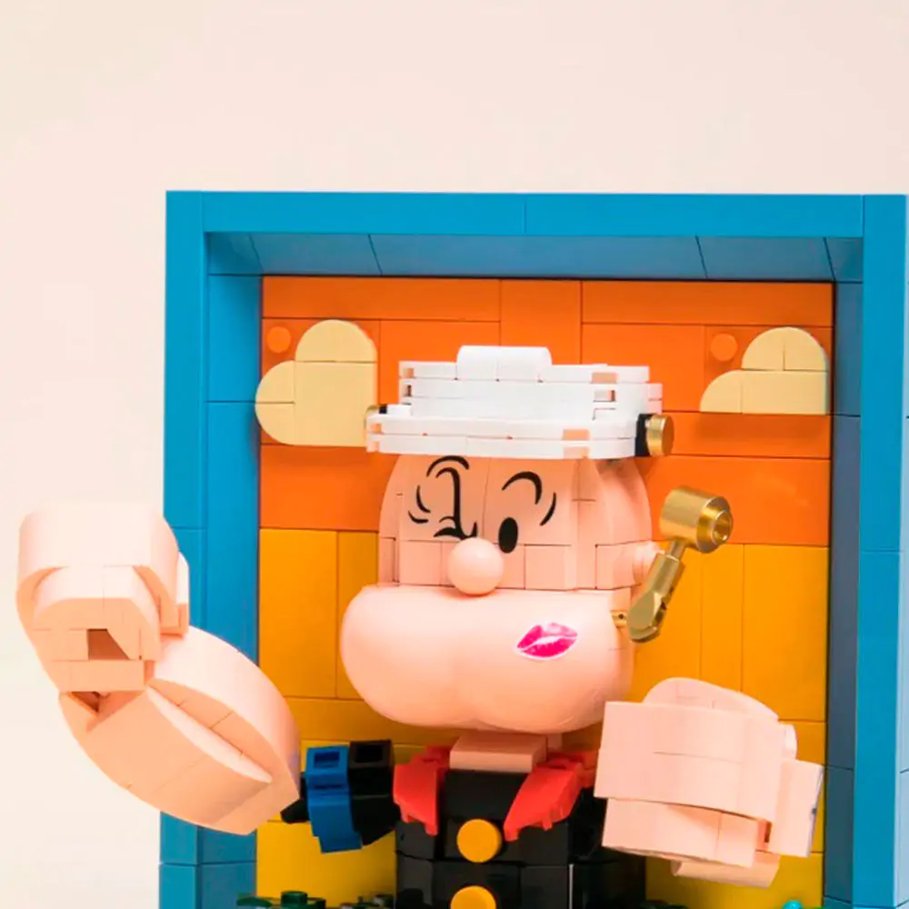 Popeye építőkészlet 416db-os termékfotó