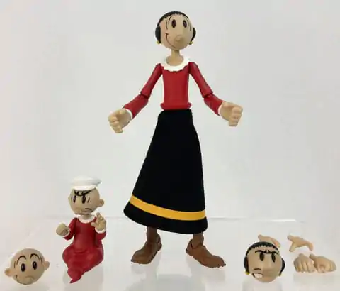 Popeye Action Figure Wave 01 Olive Oyl termékfotó