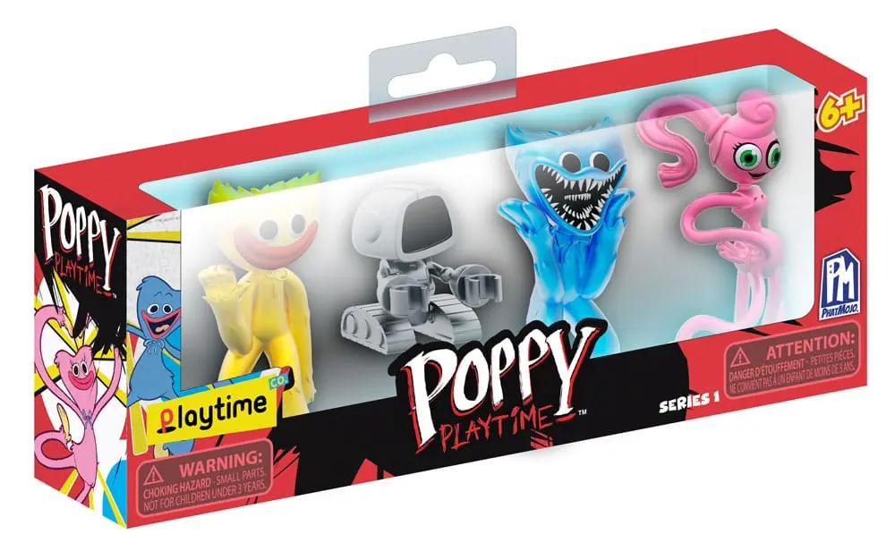 Poppy Playtime 4 db-os Mini figura csomag 10 cm termékfotó