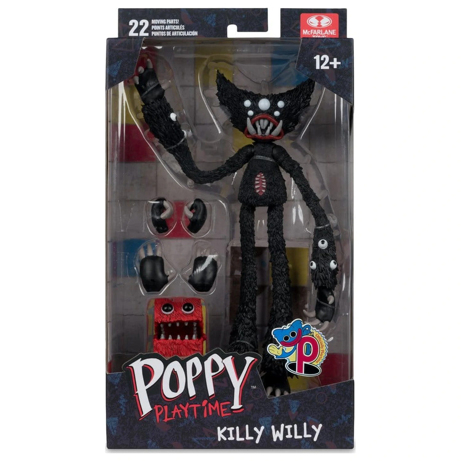Poppy Playtime akciófigura Killy Willy 19 cm termékfotó