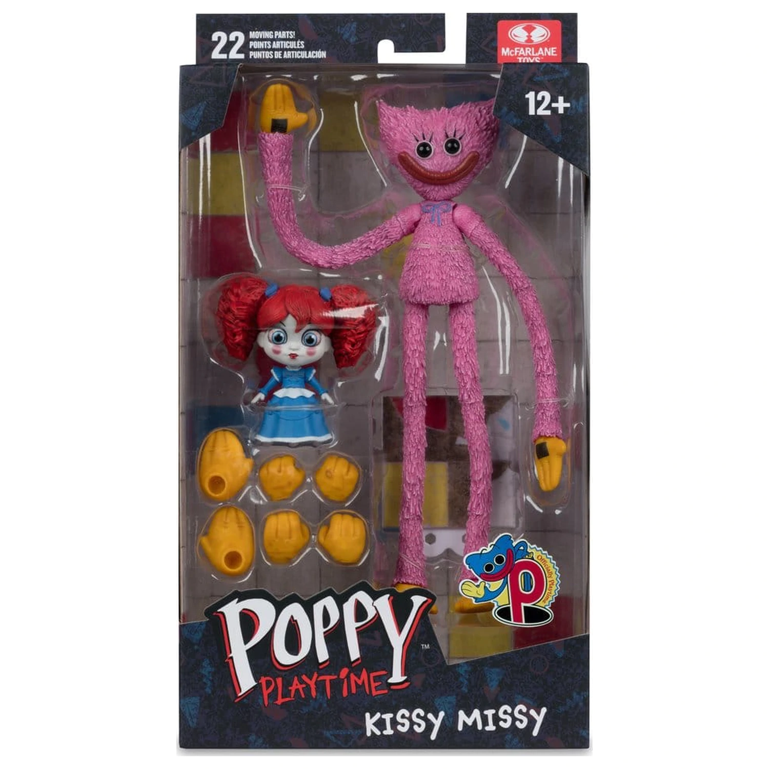 Poppy Playtime akciófigura Kissy Missy & Poppy 19 cm termékfotó