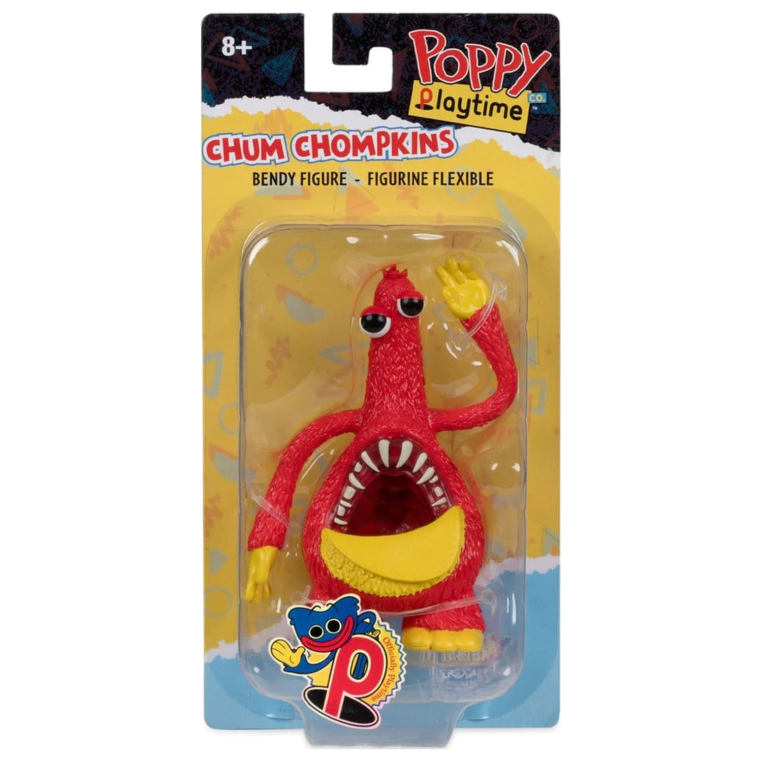 Poppy Playtime Bendables akciófigura Chum Chompkins 11 cm termékfotó