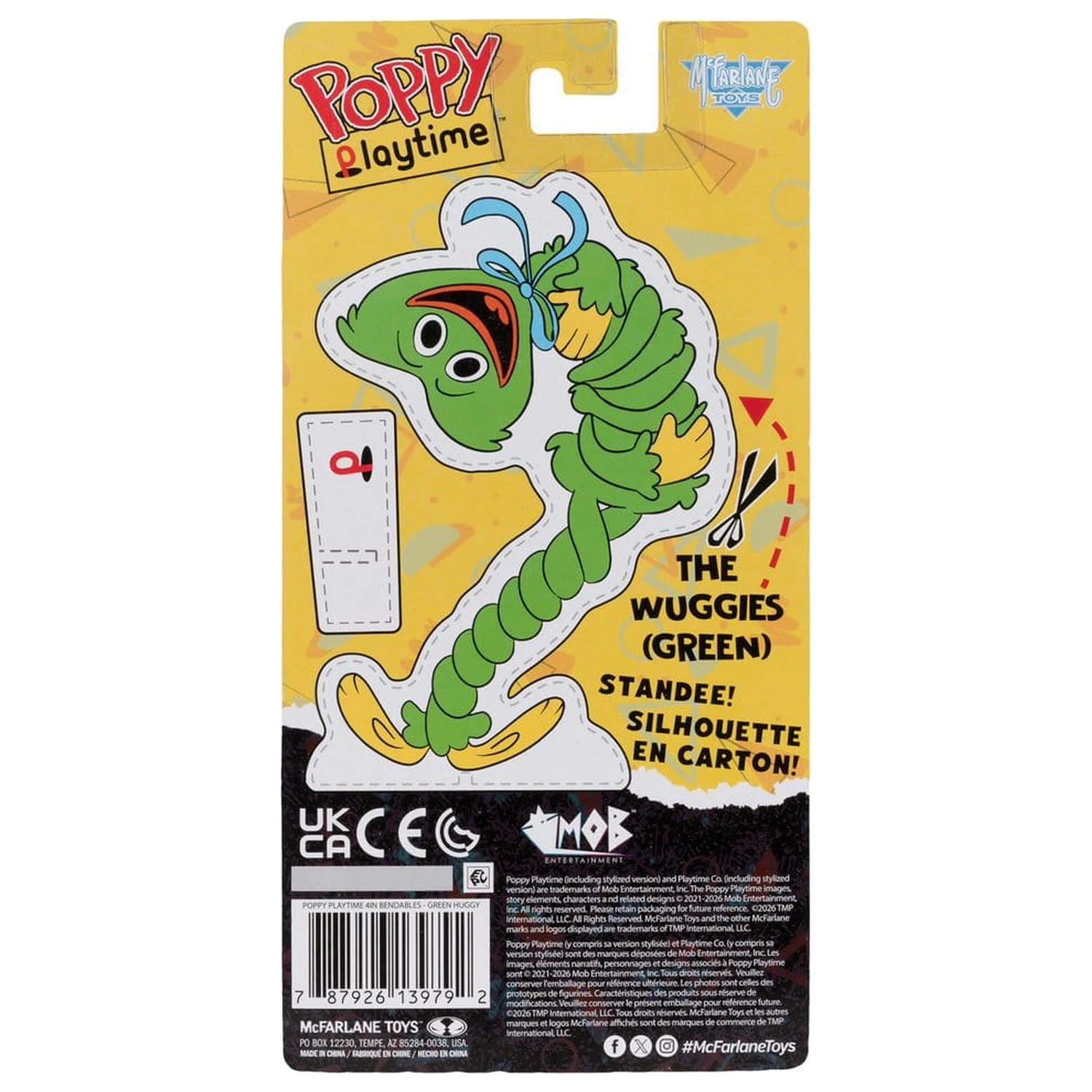 Poppy Playtime Bendables Bendable figura Green Huggy Wuggy 11 cm  termékfotó