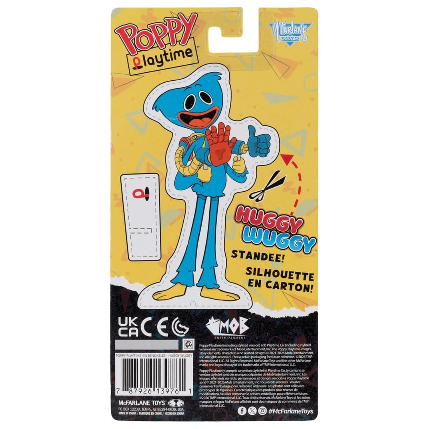 Poppy Playtime Bendables Bendable figura Huggy Wuggy 11 cm  termékfotó